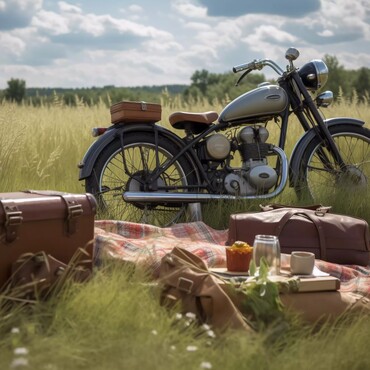 Oldtimerpicknick im Elbauenpark 2024